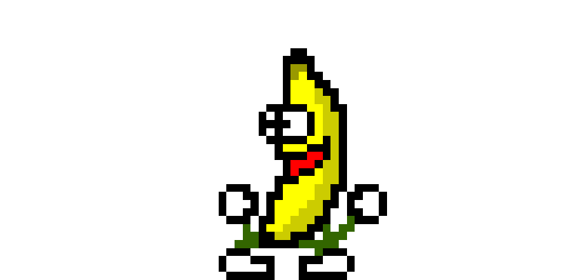 Dansende banaan — bewegende Hyves-emoji